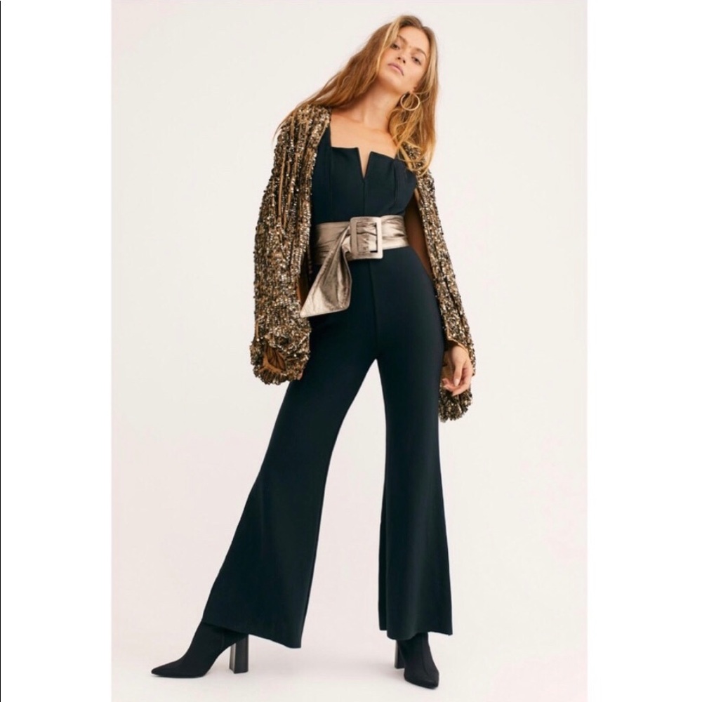 Free People Serena jumpsuit size XS NWOT sleeveles - Picture 3 of 8